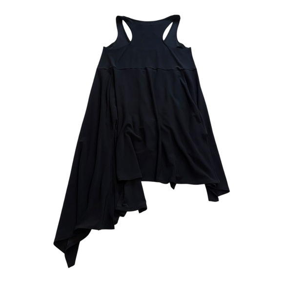 Sympli Whisper Boxy Drape Asymmetrical Handkerchief Pocket Tunic - Size 4 - Picture 5 of 14